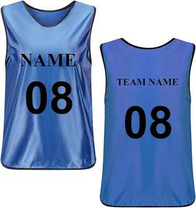 Ropa de entrenamiento transpirable Ropa de fútbol Baberos de entrenamiento Ropa deportiva de entrenamiento alto Camiseta de fútbol Camisetas de fútbol Ropa Uniformes Chaleco - Product Image 1