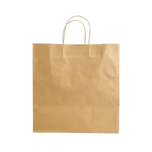 Shopper Promozionali Ecologici in Carta Riciclata con Soffietto - Product Image 3