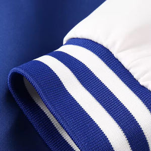 Chaqueta con letras de béisbol para hombre recién llegada, chaqueta de lana transpirable de colores sólidos, chaqueta al por mayor para hombre - Product Image 6