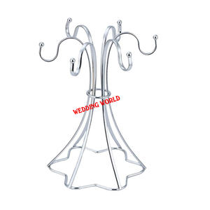 Support de tasse en métal enduit de poudre noire Belle qualité Porte-gobelet design fait à la main Support de tasse en gros élégant classique - Product Image 6