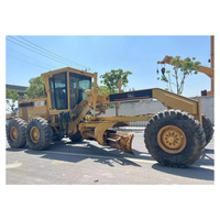 Niveleuse d'occasion CAT14H, équipement de terrassement de qualité, machines Caterpillar d'origine CAT14H avec de bonnes performances en vente