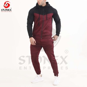 Premium Men <b>Tracksuit</b> Custom Logo Training Jogger Set Fitness Sportswear Supplier Custom Logo Print OEM - Product Image 4