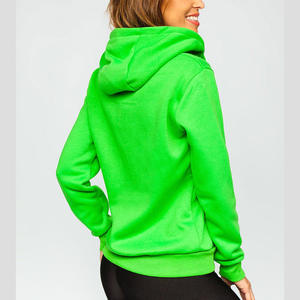 เสื้อฮู้ดดี้สีชมพูแบบหนา ซิปคู่กลับด้าน ผลิตตามสั่ง เสื้อฮู้ดดี้ผู้หญิง เสื้อสเวตเชิ้ต ระบายอากาศได้ดี เป็นมิตรกับสิ่งแวดล้อม แห้งเร็ว - Product Image 4