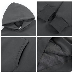 Nueva Sudadera con Capucha Personalizada para Hombre, Fabricante Profesional, Logotipo Personalizado, Sudadera con Capucha Bordada con Logotipo Personalizado - Product Image 3