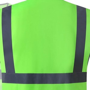 Tasa razonable Hombres Hi Vis Chaleco última moda alta calidad Transpirable antiarrugas tendencia superior Hombres mejores diseños Hombres Hi Vis Chaleco - Product Image 5