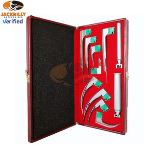 Ensemble de laryngoscope jetable personnalisé pour adultes portée d'opération ORL de puissance manuelle réutilisable pour l'anesthésie chirurgicale d'urgence - Product Image 3