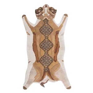 Tapis en laine et viscose tufté à la main Wild Wanderlust, motif animal abstrait, rectangulaire, pour la maison, le salon, le couloir - Tra-15123 - Product Image 1