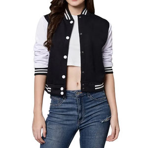 Novedad de 2025, las últimas chaquetas universitarias para mujer, ropa informal de manga larga, chaquetas universitarias transpirables de la mejor calidad para mujer - Product Image 1