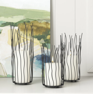 Porte-bougie chauffe-plat moderne en aluminium fait main, décoratif et élégant pour Noël, idéal pour la maison, le salon, la chambre, le bureau, les mariages et les fêtes - Product Image 1