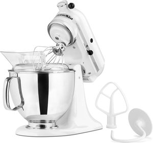 Robot pâtissier KitchenAid Artisan Series 5 Quart de qualité supérieure avec tête inclinable et protection anti-éclaboussures - Product Image 2