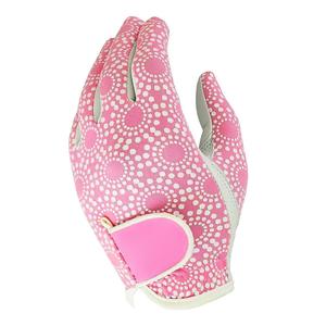 Gants de golf en peau de mouton imprimés par sublimation de sport de qualité supérieure avec logo personnalisé Gants de golf pour femmes en cuir souple de qualité supérieure - Product Image 2