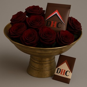 Cuenco para servir chocolate de metal decorativo recién llegado elección ideal para servir dulces con clase y refinamiento - Product Image 1