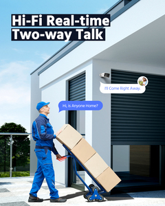 ANNKE FCD800 4K 8MP 듀얼 렌즈 180 도 파노라마 총알 AI PoE IP 카메라 양방향 오디오 스마트 하이브리드 라이트 IP67 네트워크 카메라 - Product Image 5