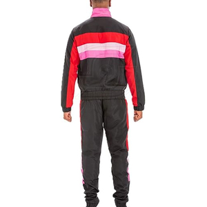 OEM Custom Windbreaker Short Set 2-Piece Tracksuit <b>Zip</b>-<b>Up</b> <b>Jacket</b> Sweat Suit Polyester Zipper Track Suit Windbreaker for Men. - Product Image 6