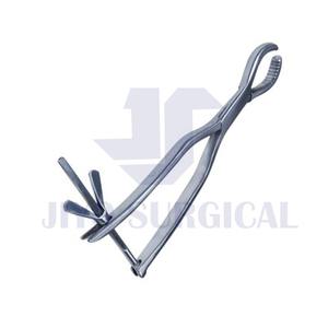 Pinzas de Sujeción de Huesos Rectas Ulrich de 8 Pulgadas, Instrumentos Quirúrgicos Ortopédicos Manuales, Material de Acero Inoxidable y Plástico, Alimentación Eléctrica - Product Image 2