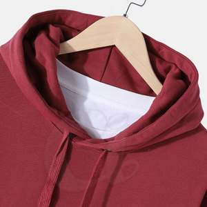 Buena venta pulóver hombres sudaderas con capucha peso ligero hombres adultos sudaderas con capucha transpirables básicos hombres sudaderas con capucha - Product Image 3