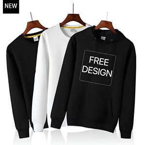 Sudadera con capucha de peso pesado de alta calidad para hombre, ropa de calle con estampado de logotipo personalizado, sudadera para invierno, estilo informal con tinte liso - Product Image 2