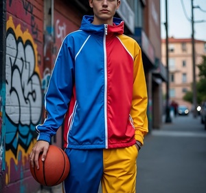 Chándal de sublimación de fútbol personalizado OEM, chándal de calentamiento de baloncesto personalizado, chándal de fútbol personalizado para correr, equipo de fútbol - Product Image 1