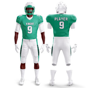 เสื้อเจอร์ซีย์ฟุตบอลอเมริกันสำหรับผู้ชายเครื่องแบบปักใหม่ล่าสุดสำหรับแฟนๆและผู้เล่นฟุตบอลผู้ใหญ่พิมพ์ลายไซส์ใหญ่ - Product Image 1