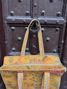 กระเป๋าผ้าฝ้ายสไตล์โบโฮวินเทจสไตล์ชนเผ่าวินเทจสีทึบแบบพกพาเปิดปิดแบบบุสองชั้นสำหรับฤดูร้อนฤดูใบไม้ร่วงฤดูหนาว - Product Image 4