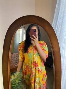 A Perfect Summer Muslin <b>Maxi</b> <b>Dress</b> With Floral Print - Product Image 5