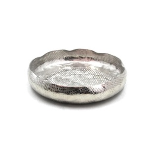 Frutero decorativo más vendido, Metal, aluminio, hecho a mano, elegante, fabricante de la India, cuenco redondo para servir a granel en la India - Product Image 3