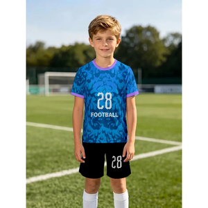 Tenue de sport pour enfants, vêtements respirants à séchage rapide, collection de vêtements de performance pour enfants, vêtements de sport haut de gamme, fabrication en usine - Product Image 4