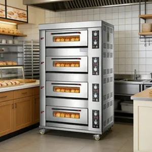 Horno de Panadería Automático Certificado GD-36 de Acero Inoxidable, Horno Comercial Listo para Enviar - Product Image 1