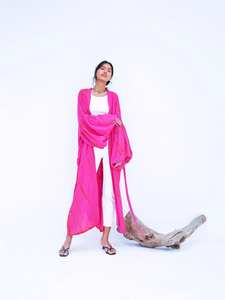 100% coton peignoir Kimono maillots de bain Bikini couverture belle vêtements de nuit de haute qualité avec poches tissé taille libre lavable - Product Image 4