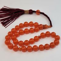 Tasbeeh en résine époxy pour la prière Fabricant indien Tasbeeh de prière islamique Couleur personnalisée Vente élevée 33 perles Tasbih musulman