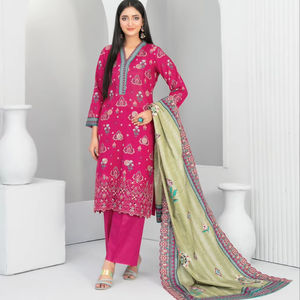 Última Moda en Ropa de Invierno Khaddar de Alta Calidad para Mujer, Salwar Kameez Bordado, Ropa India y Pakistaní - Product Image 1