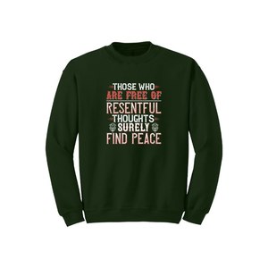 Sweat-shirt en mélange de coton avec des thèmes de bouddha imprimés Style décontracté 12 options de couleur 260-280 Placement de conception personnalisable GSM lourd - Product Image 4