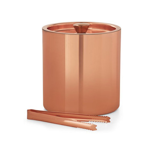 Cubo de hielo de metal de venta al precio más bajo exportador personalizado Nuevo Diseño Acero inoxidable champán hierro cubo de hielo fabricante - Product Image 2