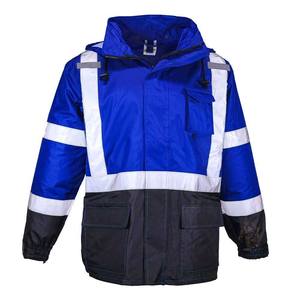 Veste de travail robuste avec finition résistante aux intempéries, intérieur isolé confortable et multiples rangements - Product Image 1