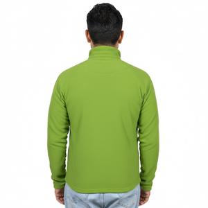 Sweat à capuche zippé pour homme de haute qualité, brodé, en polaire de polyester, respirant, séchage rapide, personnalisable, tendance, basiques - Product Image 2