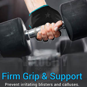 Gants de gymnastique professionnels demi-doigt pour l'haltérophilie vente entière Fitness équipement de musculation en cuir synthétique - Product Image 3