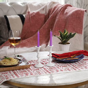 New <b>White</b> Colored Metal Tapered Candle Stick Holder Decorative Tabletop Pillar Stand Home Decorative Glass <b>Candlestick</b> Holder - Product Image 2