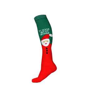 Winter holiday <b>Christmas</b> custom <b>socks</b> offering soft comfort and personalized design perfect for seasonal outfits - Product Image 5