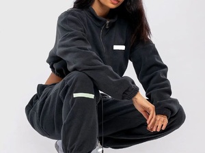 ชุดเสื้อผ้าสองชิ้นแขนยาวแบบสวมหัวสำหรับผู้หญิงชุดเสื้อผ้าแฟชั่นแบบสองชิ้นขนาดใหญ่พิเศษทันสมัย - Product Image 6