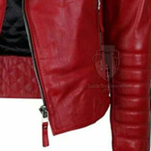 Veste de moto toutes saisons coupe-vent de haute qualité à prix de gros, logo personnalisé, cuir véritable, best-seller - Product Image 6