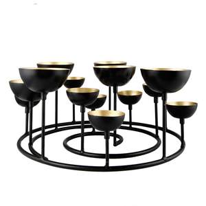 Elegant Non-Tarnish Metal Spiral Candelabra Home Decorative <b>Candle</b> Stand Christmas Festivities Other <b>Candle</b> <b>Holders</b> <b>Lanterns</b> - Product Image 1