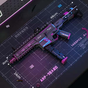 Para Lego Moc, Rifle de Asalto MOC, Fusil de Asalto de Plástico que Funciona con Batería - Product Image 5
