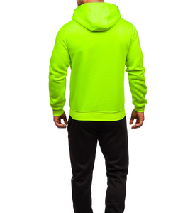 Survêtement de sport uni personnalisé avec logo, unisexe, coupe ajustée, à séchage rapide, vente en gros, survêtement de sport uni pour hommes, OEM - Product Image 5