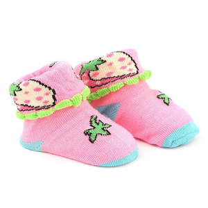 Newborn <b>Booties</b> - Pink - Product Image 3