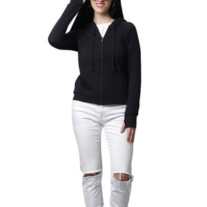 Sweat à capuche formel pour femme, très tendance, en molleton de coton doux, couleur personnalisable, idéal pour la ville et les voyages, sur mesure 2027 - Product Image 6