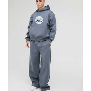 Men's Tracksuit 2 Piece <b>Hoodies</b> Pullover Jogging Track Suit Athletic Casual Sweatsuit Men's Track Suits - Product Image 3