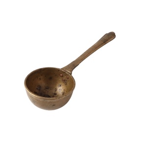 Handmade Best Product 100% High Quality Brass Soup Food Serving Spoon Customize Size With Hot Sale Metal Spoon New Style - Product Image 1