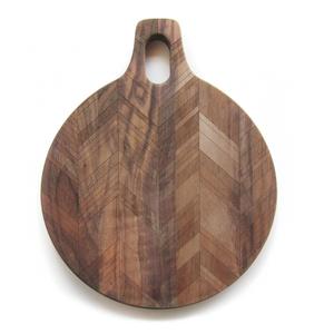 Tabla de Cortar de Madera Maciza Hecha a Mano con Acabado Liso y Orificio para Colgar |   Tabla de Cortar de Cocina Resistente para Uso Diario - Product Image 1