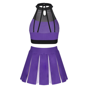 ชุดยูนิฟอร์มเชียร์ลีดเดอร์โรงเรียนมัธยมต้น ชุดเต้นรำ WMHS สไตล์เซ็กซี่ สำหรับขายส่ง - Product Image 4