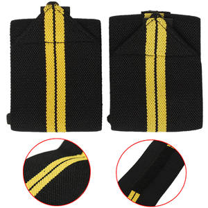 Poignets en néoprène robustes les plus vendus pour les entraînements d'haltérophilie, équipement de fitness respirant, couleur unie, nouveauté - Product Image 2